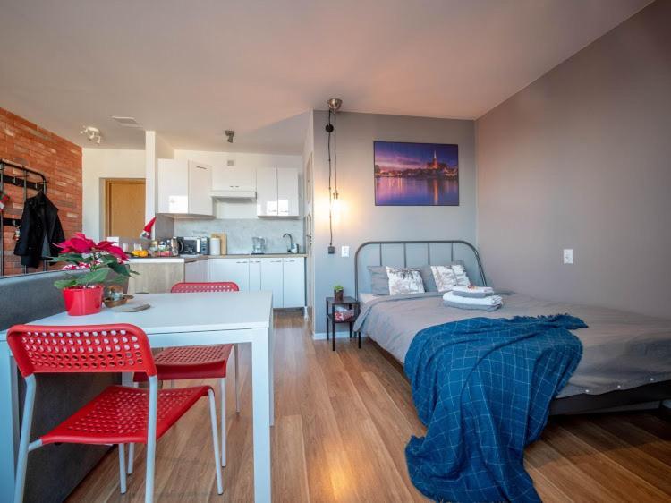 Modern Studio In The City Center Of Wroclaw! מראה חיצוני תמונה